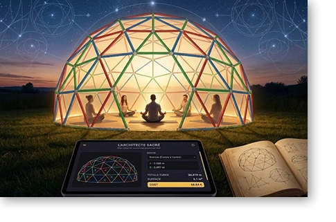 article Calculateur de Dome Geodesique