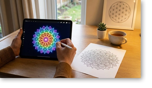 Générateur de mandalas en ligne gratuit