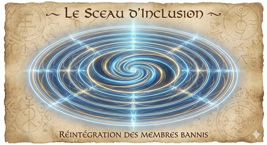 Le Sceau d'Inclusion en Radiesthésie Systémique