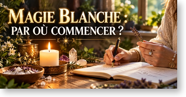 Magie blanche : par où commencer ses premiers rituels ?