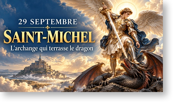 article saint michel terrassant le dragon