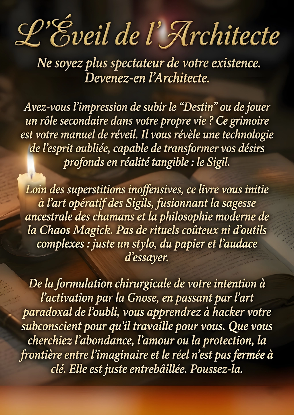 4eme de Couverture grimoire des sigils