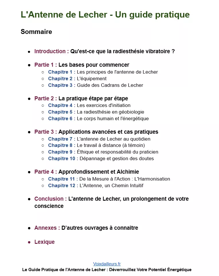 sommaire