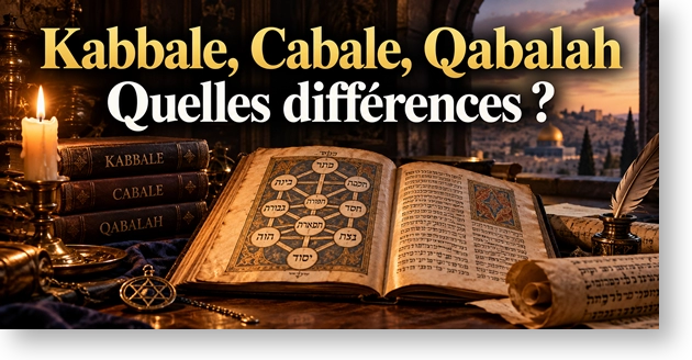 Kabbale, Cabale et Qabalah : différences entre tradition juive, chrétienne et hermétique