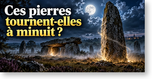 Les pierres qui tournent à minuit : légendes des mégalithes français