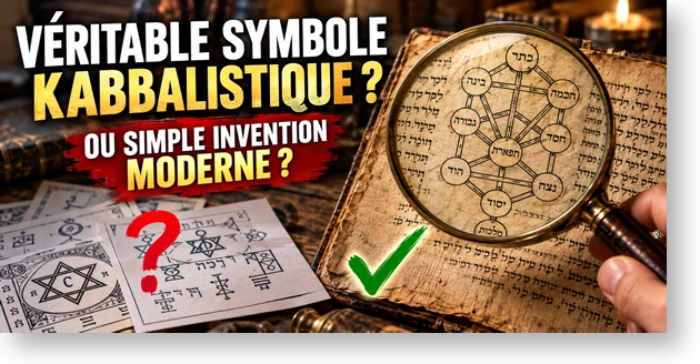Comment reconnaître un véritable symbole kabbalistique d'une invention ésotérique moderne ?